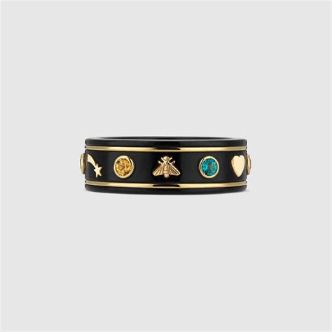 gucci icon ring with planets|gucci interlocking ring.